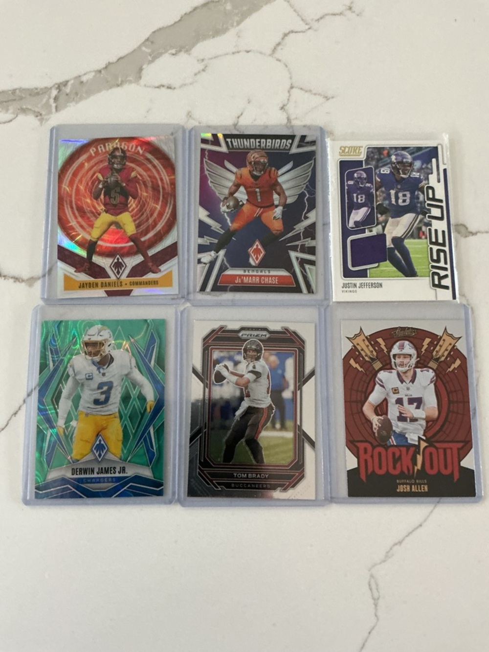 Assorted Football Trading Cards Bundle